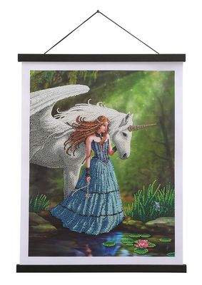 Craft Buddy Enchanted Pool Crystal Art Scroll Kit