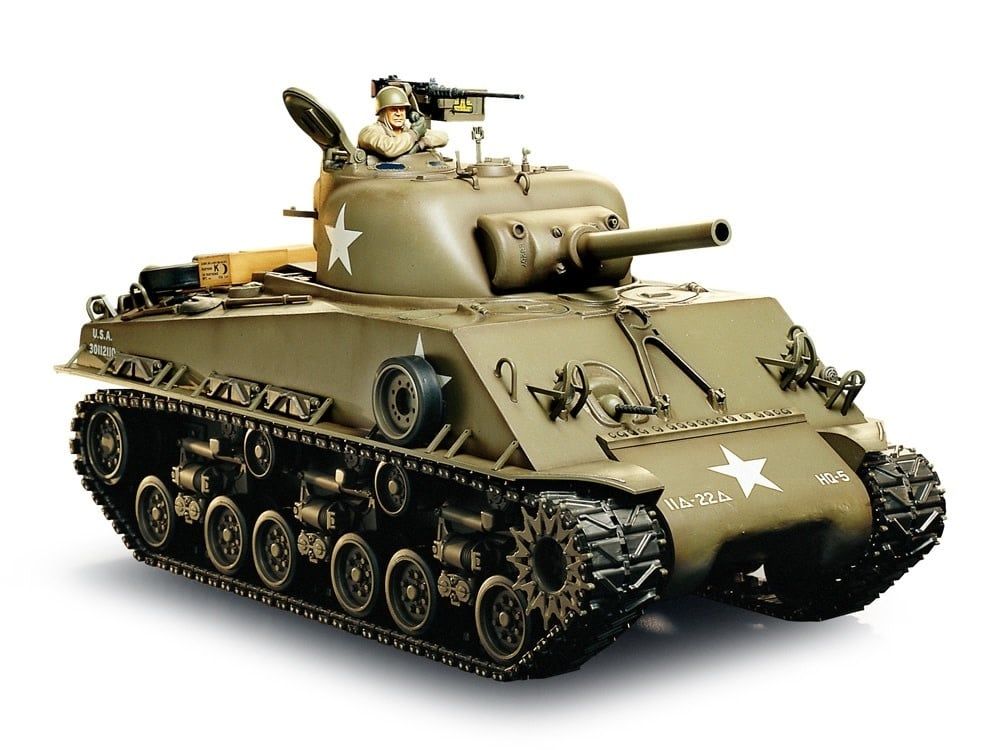 Tamiya RC M4 Sherman 105mm Howitzer, Full-Option Kit