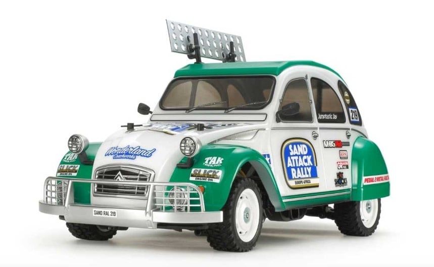 Tamiya 1/10 RC Citroen 2CV Rally Kit, M-05Ra Chassis