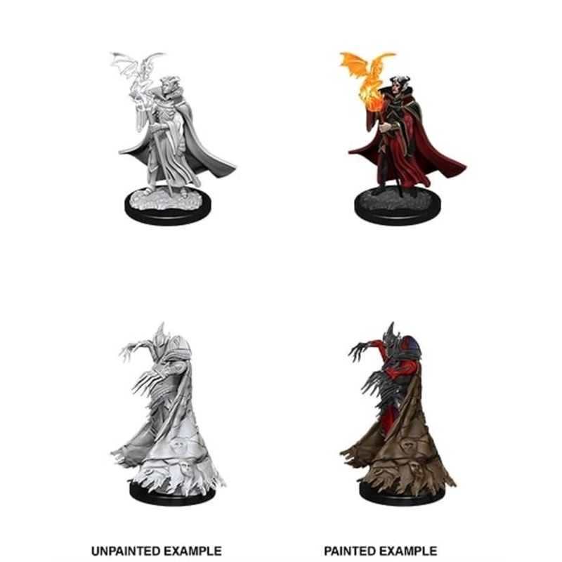 Pathfinder Deep Cuts Unpainted Miniatures: Wave 12: Cultist &amp; Devil
