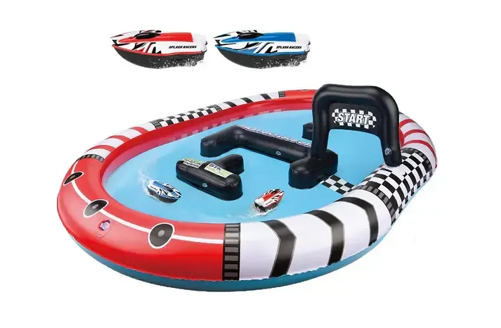 RC Pro R/C Racing Boats Set w/ Pool