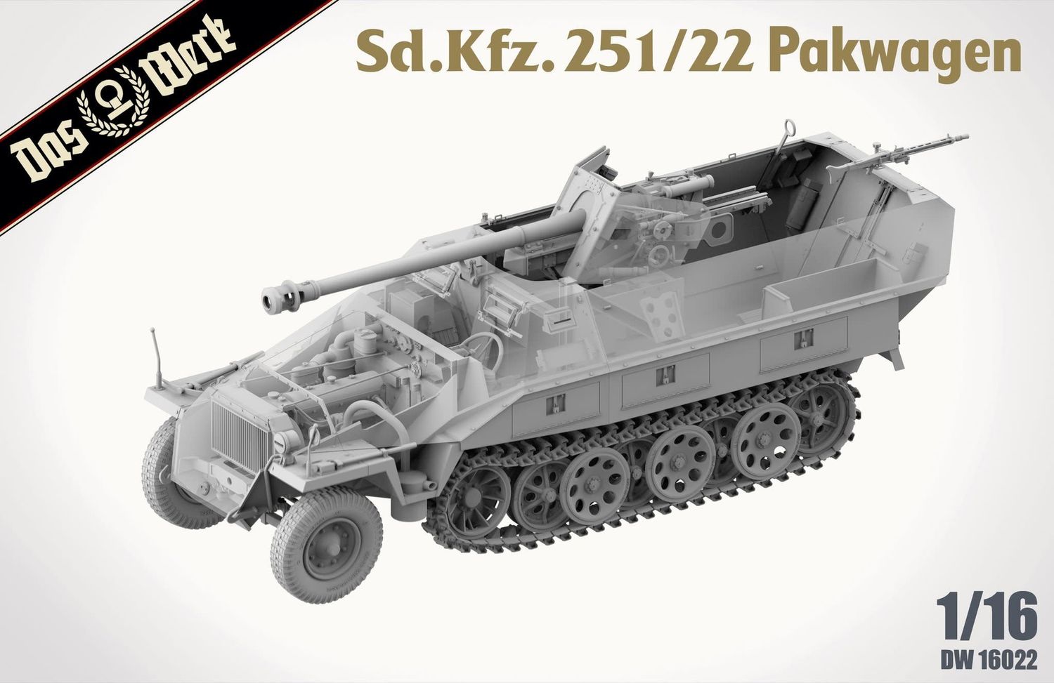 Das Werk 1/16 Sd.Kfz. 251/22 Pakwagen