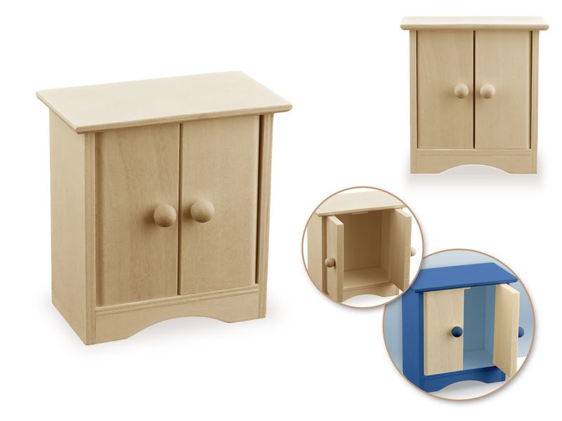 MultiCraft DIY Mini Cabinet 3.7&quot;x2.2&quot;x3.9&quot;