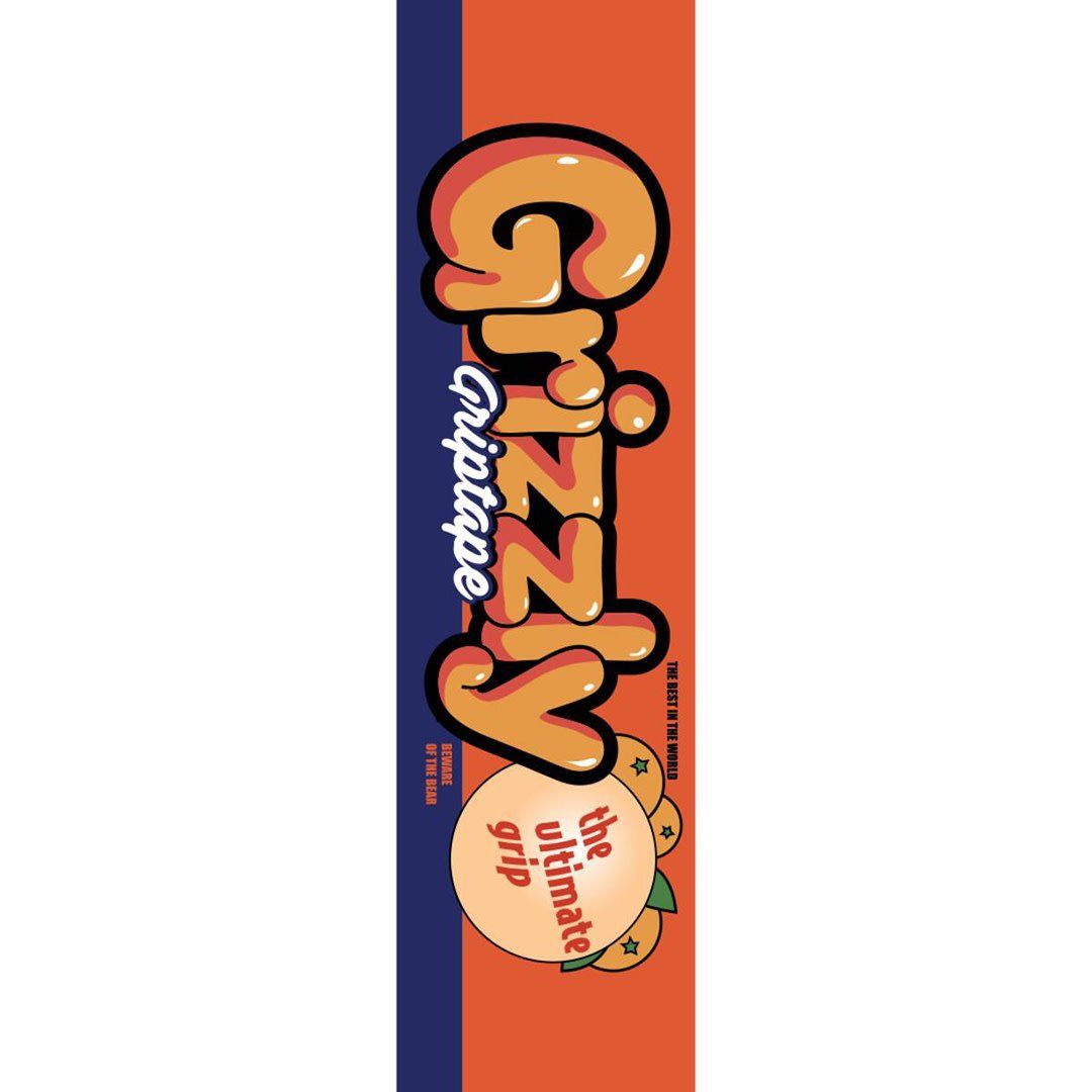 Grizzly Grip Sheet Chew On This Orange