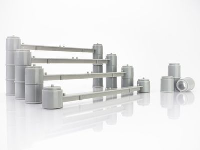 AFX 4 Lane Bridge Support 4pc