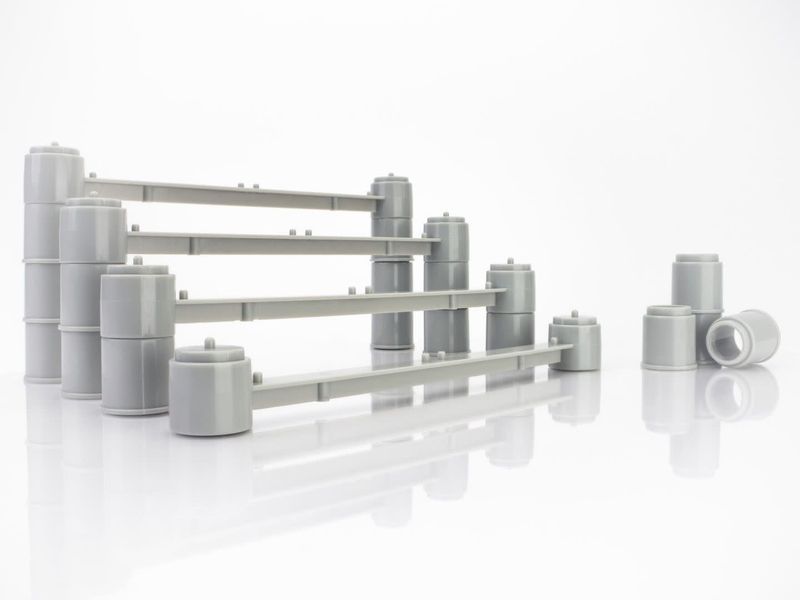 AFX 4 Lane Bridge Support 4pc