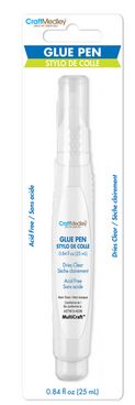 CraftMedley 25ml Glue Pen Clear Archival Photo Safe