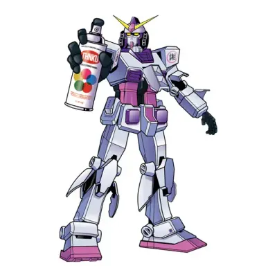 Thank You Gundam Sticker Single