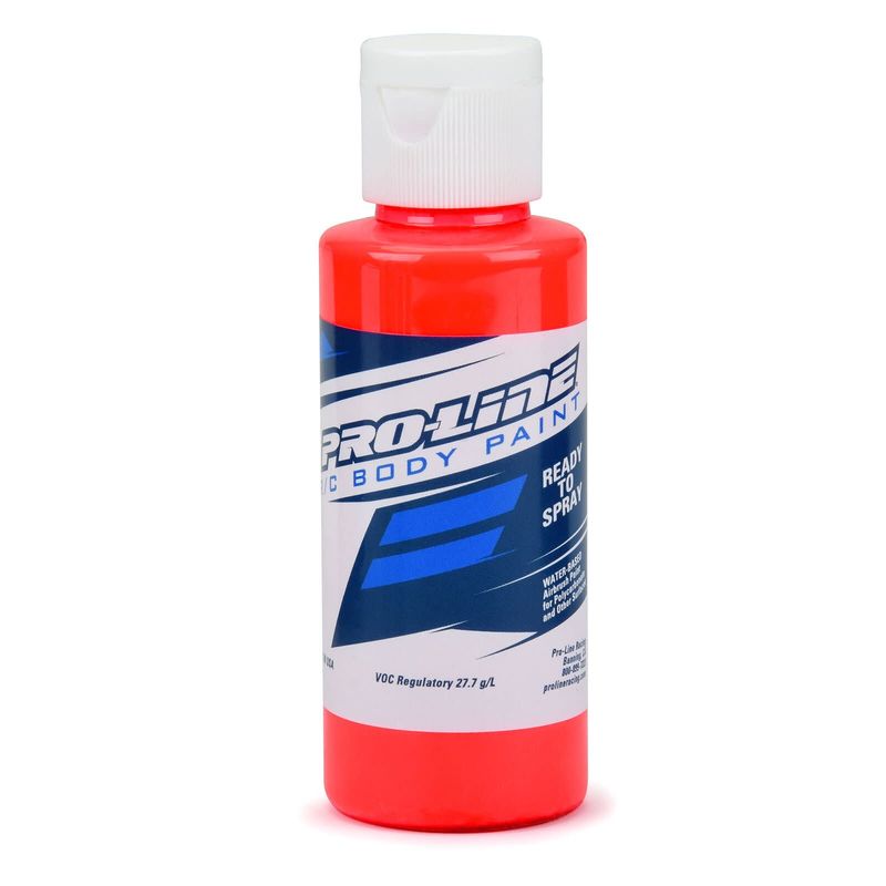 Pro Line RC Body Paint Flourescent Red 60ml