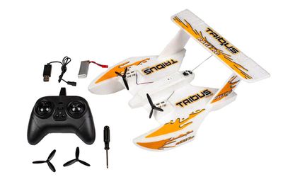 Rage RC Tribus 250 Electric Powered RTF Amphibious Aircraft; Orange