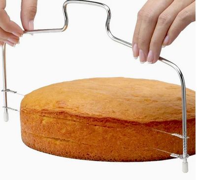 PM Hobbycraft Double Line Stainless Steel Cake Slicer