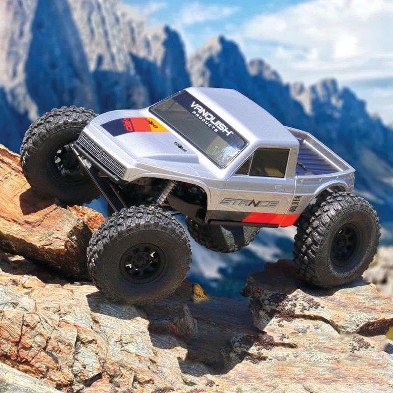 Vanquish 1/10 VRD Stance Brushed Rock Crawler RTR, Silver