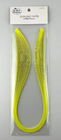Quilled Creations Quilling Paper Lemon 1/8
