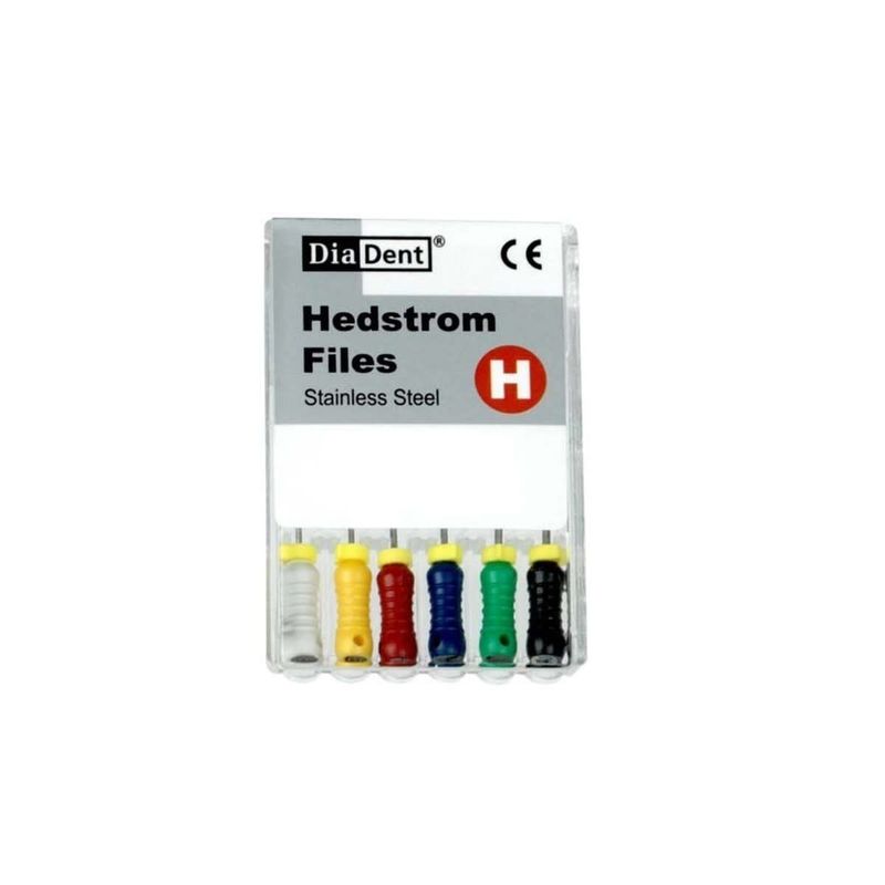 One Time  DiaDent H-Files 6pk 25mm