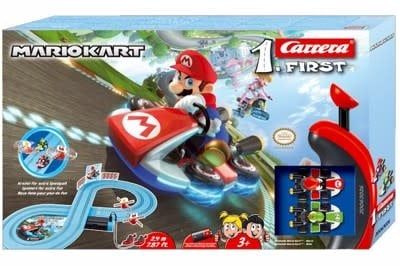 Carrera First Nintendo Mario Kart Mario and Yoshi Slot Car and Track Set