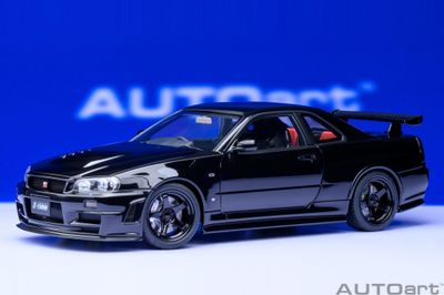 AutoArt Nissan Skyline GT-R (R34) Z-tune Black Pearl