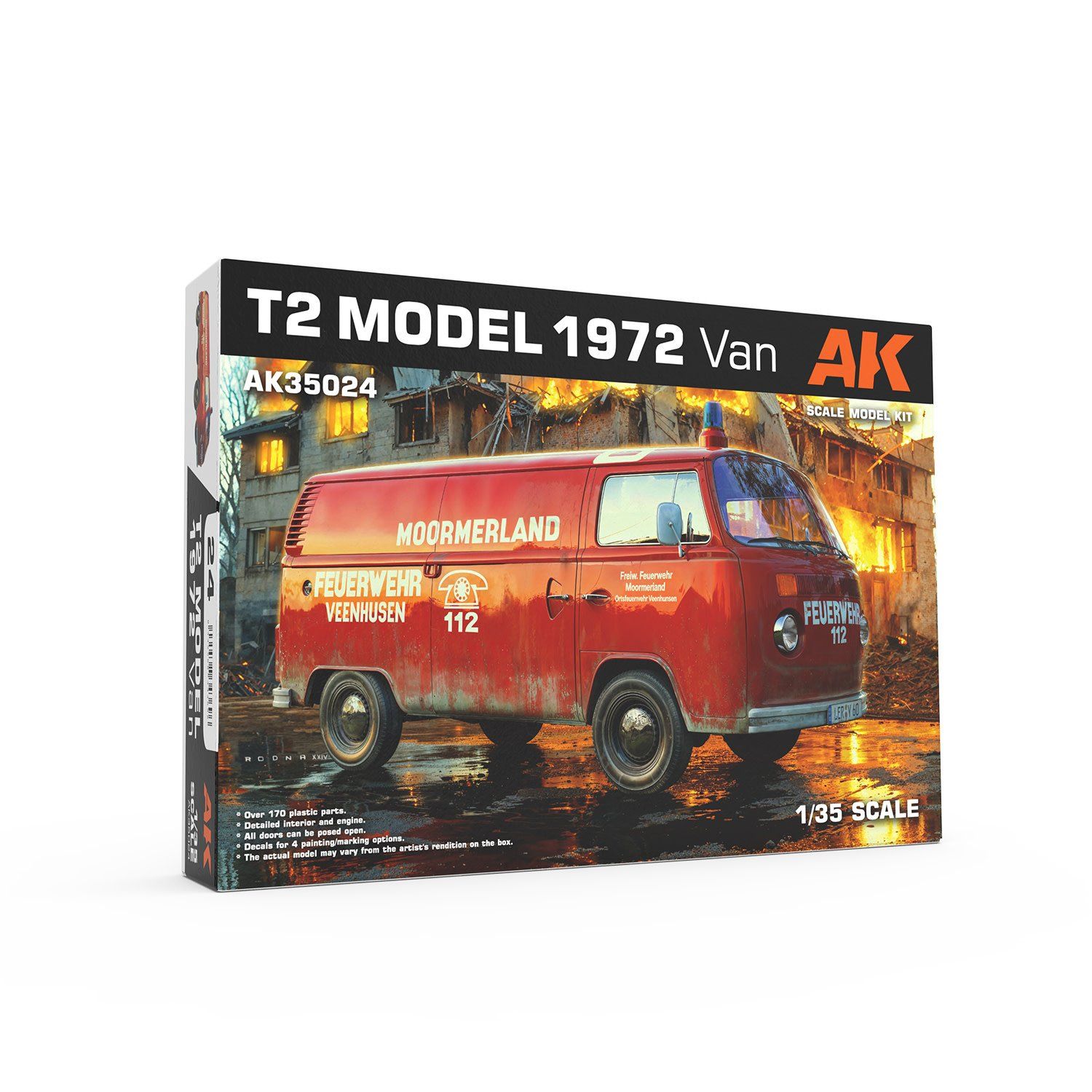 AK Interactive 1/35 T2 Model 1972 Van