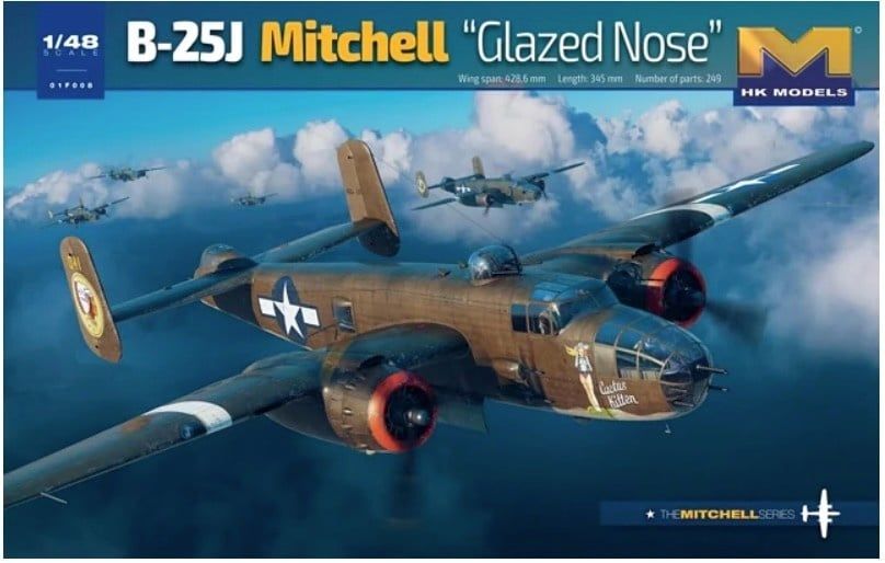 HK 1/48 US B-25J Glazed Nose
