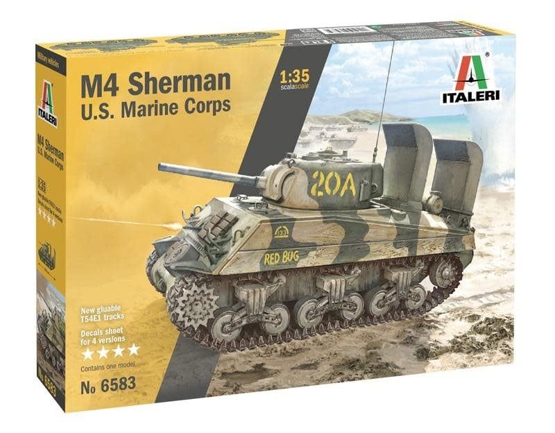 Italeri 1/35 M4A2 U.S. Marine Corps