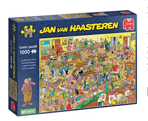 Jumbo Puzzles The Retirement Home JVH 1000 piece