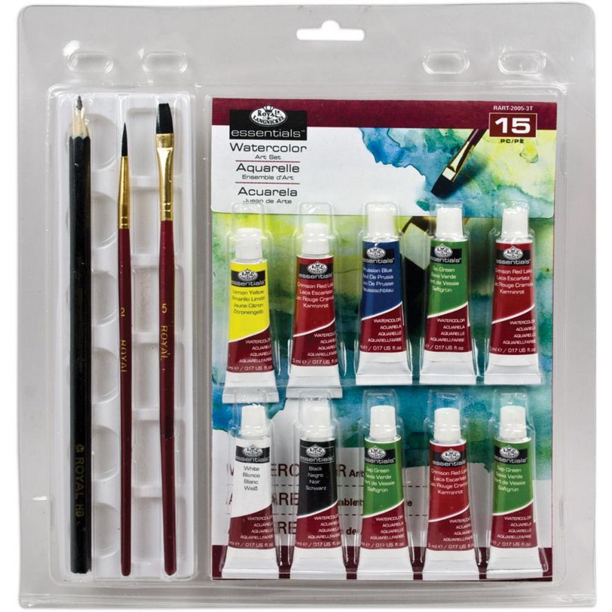 Royal Brush Clamshell Watercolor Art Set