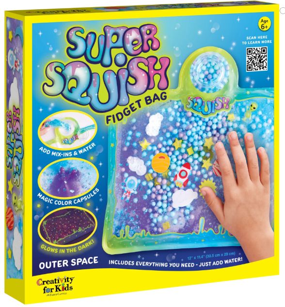 Creativity for Kids Super Squish Fidget Fun Outer Space