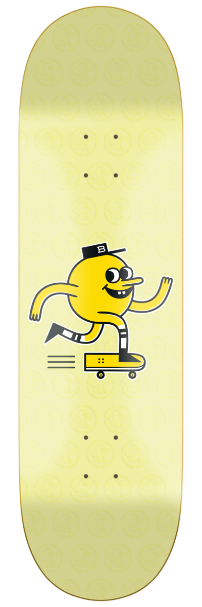 Blast Skates 8.75 Pastel Yellow Deck