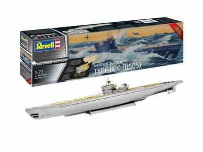 Revell 1/72 German Submarine Type IX C Platinum Edition