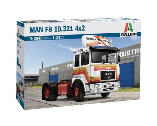 Italeri 1/24 Mann F 8 18.321.2 Axle Tractor