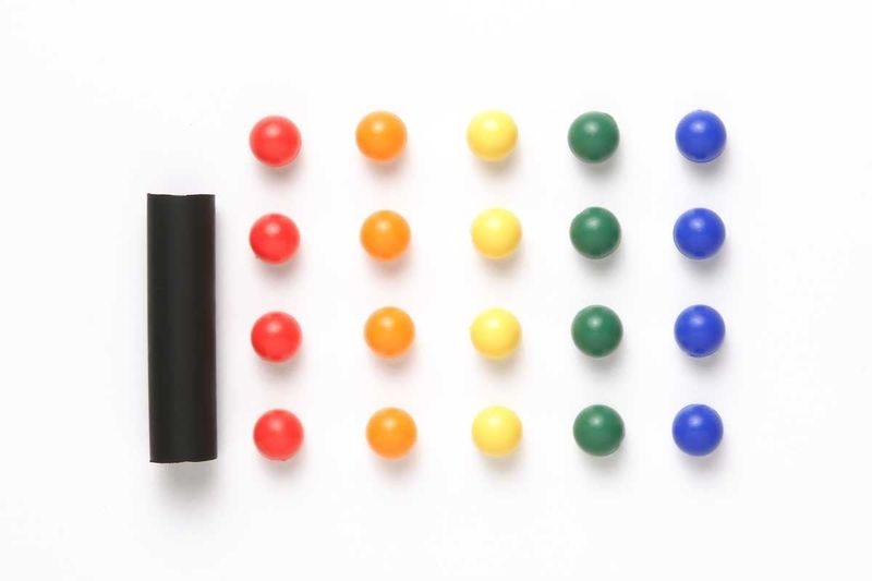 Tamiya JR Stabilizer Ball Cap, Bright