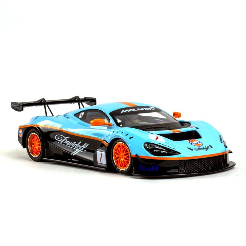 NSR McLaren 720S Gulf F1 GTR Livery AW 1/32 Slot Car