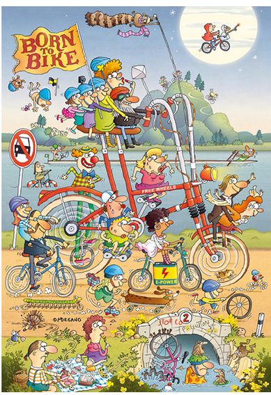 Heye Puzzles Take a Trip with Marino Degano 500 piece