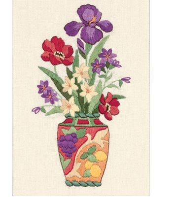 Dimensions 5x7in Mini Crewel Embroidery Cross Stitch Kit