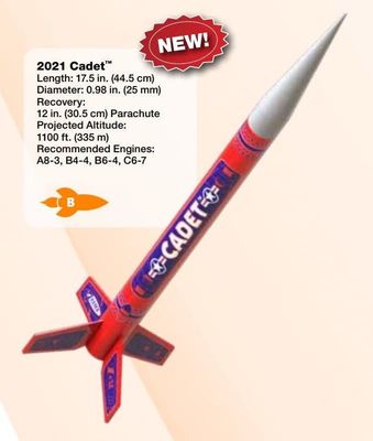 Estes Rockets Cadet Rocket Kit