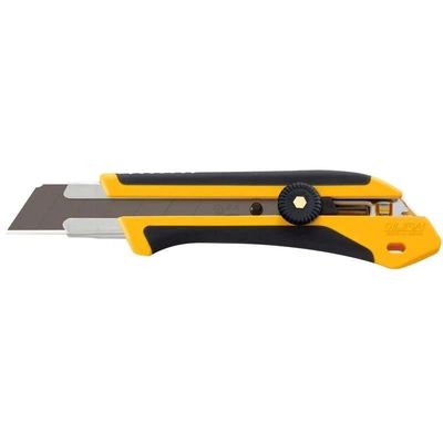 Olfa Cutters 25mm XH-1 Fiberglass Rubber Grip Ratchet-Lock Knife