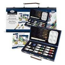 Royal &amp; Langnickel Beginner Acrylic Painting Wood Box