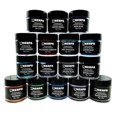Nerpa Pearlescent Color Pigments Grey Eyes Blue 10g