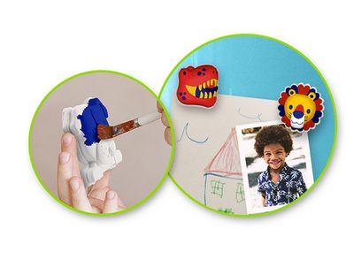 Krafty Kids Ornament Fridge Magnet Kit Animals