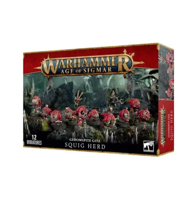 Warhammer Age of Sigmar Gloomspite Gitz Squig Herd Warhammer Age of Sigmar Gloomspite Gitz Squig Herd