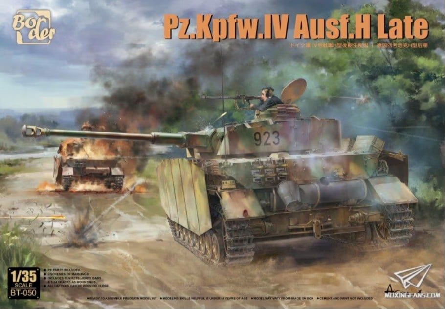 Border Model 1/35 Panzer IV H Late