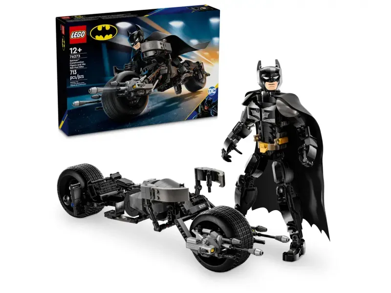 Lego BatmanConstruction Figure and the Bat-Pod Bike