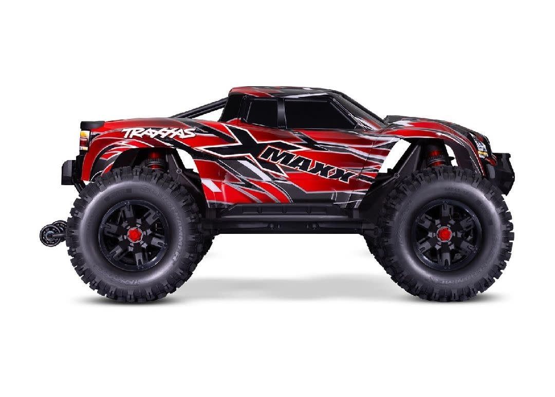 Traxxas X-Maxx: VXL-8s Brushless w/ Belted Tires, TQi - Red