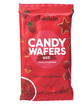Choco Maker Red Vanilla Candy  Wafer 12oz