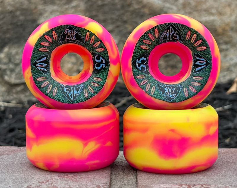 Speedlab MPS 55mm 101A Wheels