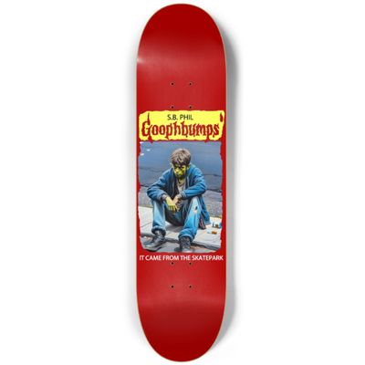 Philly's Goophbumps It Came From The Skatepark 8.25 Deck