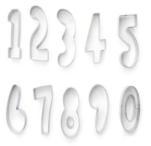 McCall&#39;s Bakers Number Cookie Cutter