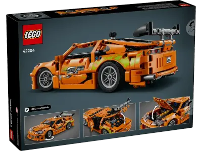 LEGO Technic Fast and Furious Toyota Supra MK4 810 piece
