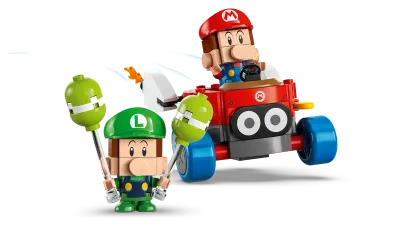 LEGO Super Mario Mario Kart Baby Mario vs Baby Luigi 321 piece