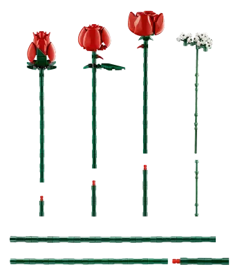 Lego Bouquet of Roses