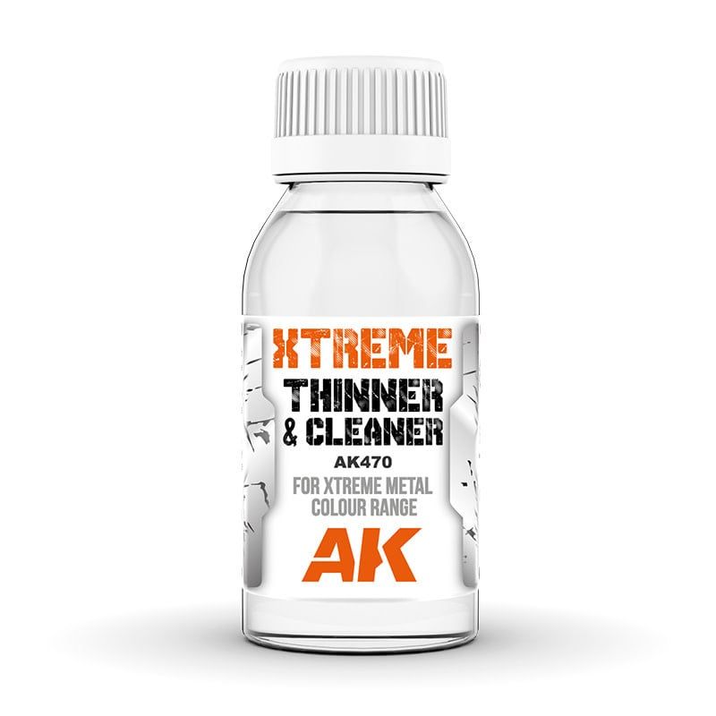 AK Interactive Xtreme Cleaner for Xtreme Metal Colour Range 100ml